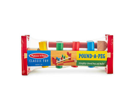 Melissa and Doug® Pound-a-Peg Classic toy