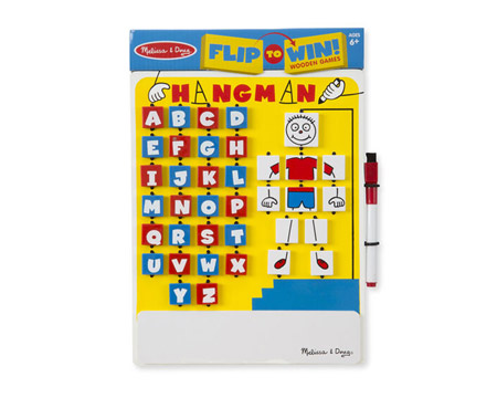 Melissa & Doug® Flip-to-Win Travel Game - Hangman