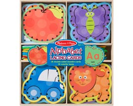 Melissa and Doug® Aphabet Lacing Cards