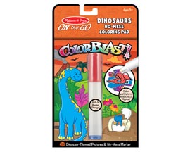 Melissa & Doug® On-the-Go Color Blast! Coloring Pad - Dinosaurs