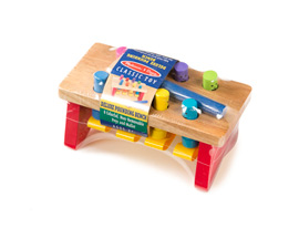 Melissa and Doug® Deluxe Pounding Bench Toddler Toy