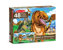 Melissa & Doug® Floor Puzzle - Land of Dinosaurs