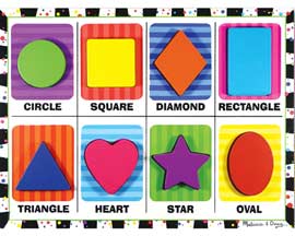 Melissa & Doug® Fresh Start Chunky Puzzle - Shapes