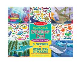 Melissa & Doug® Reusable Sticker Pad - Under the Sea
