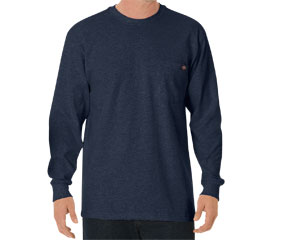 Dickies Men's Long Sleeve Heavyweight Tee