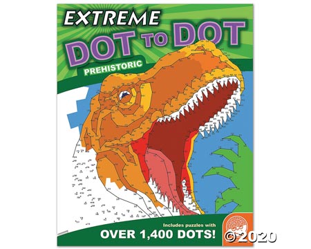 Extreme Dot to Dot Prehistoric Activity Book