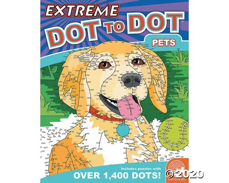 Extreme Dot to Dot Pets Activity Book