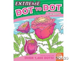 Extreme Dot to Dot™ Gardens Activity Book