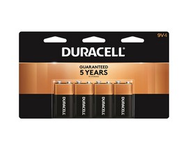 Duracell® 9 Volt Alkaline Batteries - 4 pk
