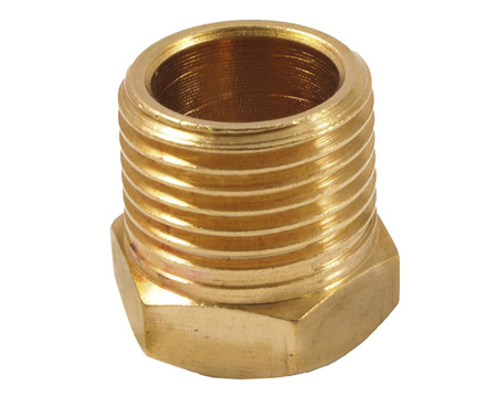 Forney® Brass Bushing - 3/8 x 1/2 in.