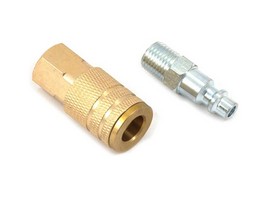 Forney® Coupler and Plug Set - 1/4 in.