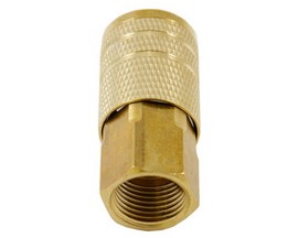 Forney® Brass Style Coupler - 1/4 in.