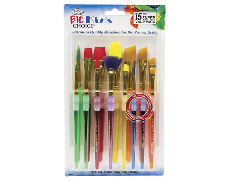 Royal & Langnickel® Big Kid's Choice Paint Brush Set - 15 piece