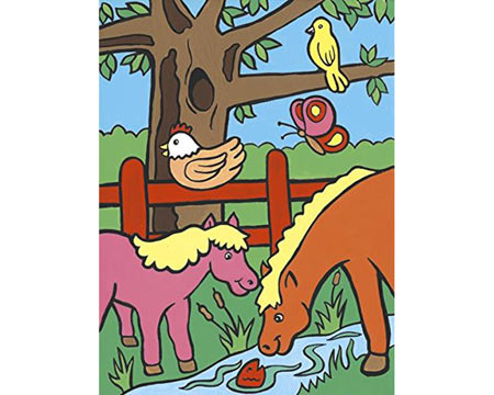 Royal & Langnickel® My First Painting by Number Single Kit - Farm Animals