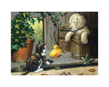 Royal & Langnickel® Painting by Number Large Junior Kit - Three Buddies