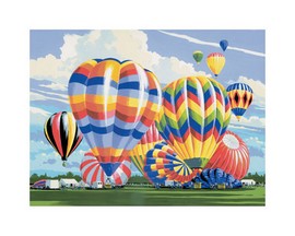 Royal & Langnickel® Painting by Number™ Large Adult Kit - Ballooning