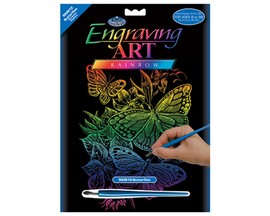 Royal & Langnickel® Engraving Art™ Rainbow Kit - Butterflies