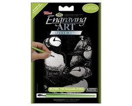 Royal & Langnickel® Engraving Art™ Mini Silver Foil Kit - Puffin