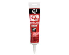 Dap® Kwik Seal® Kitchen and Bath Acrylic Latex Sealant - 5.5 oz. White
