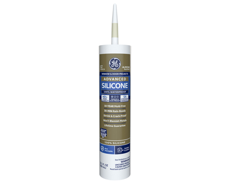 GE Window & Door Advanced Silicone Sealant - 10.1 oz.