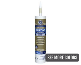 GE Window & Door Advanced Silicone Sealant - 10.1 oz.