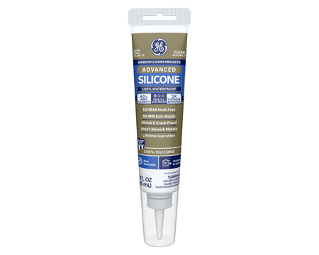 GE Window & Door Advanced Silicone Sealant - 2.8 oz.