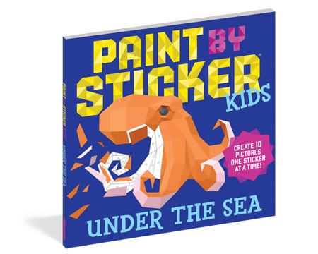 Paint By Sticker® Kid's Sticker Art Book - Under the Sea