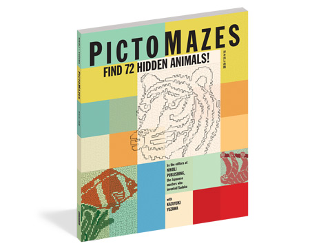 PictoMazes Puzzle Book - Animals