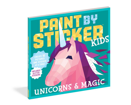 Paint By Sticker® Kid's Sticker Art Book - Unicorns & Magic