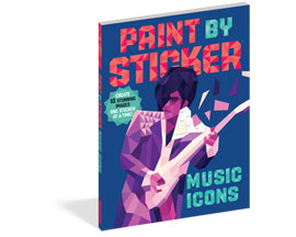 Paint By Sticker® Sticker Art Book - Music Icons