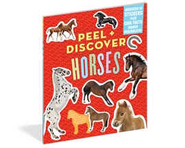 Peel + Discover® Sticker Activity Book - Horses
