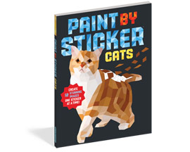 Paint By Sticker® Sticker Art Book - Cats