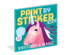 Paint By Sticker® Kid's Sticker Art Book - Unicorns & Magic