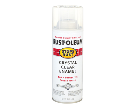Rust-Oleum® Crystal Clear Gloss Enamel Spray Paint - Clear