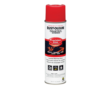 Rust-Oleum® Industrial Choice® Precision Line Marking Spray Paint - Solvent Base