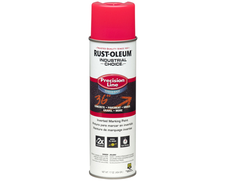 Rust-Oleum® Industrial Choice® Precision Line Marking Spray Paint - Water Base