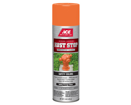 Ace Rust Stop Safety Colors Spray Paint