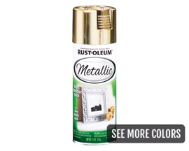 Rust-Oleum® Silver Metallic Spray Paint