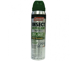 Coleman® 25% DEET Dry Aerosol Spray - 4-oz.