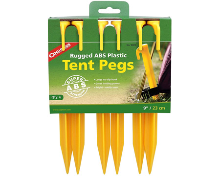 Coghlan's® Abs Tent Pegs - 6 count