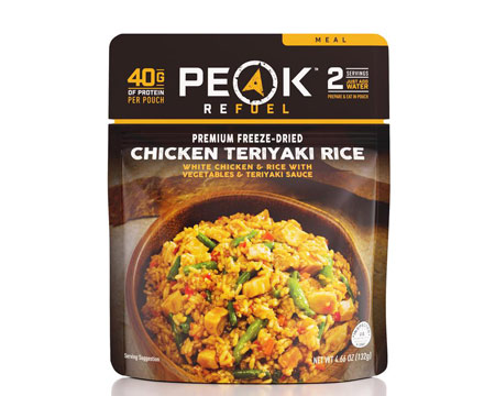 Peak Refuel® Chicken Teriyaki Rice Freeze Dried Meal - 2 Servings