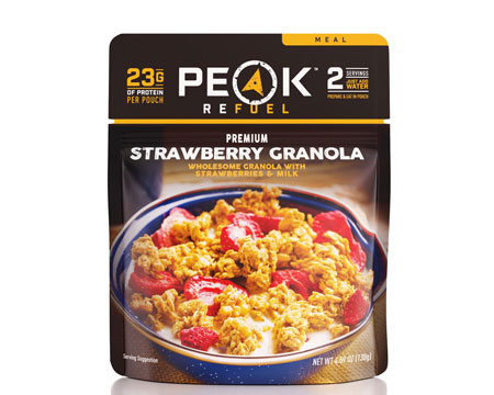 Peak Refuel® Strawberry Granola Freeze Dried Meal - 2 Servings