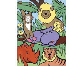 Royal & Langnickel® My First™ Painting by Number™ Single Kit - Jungle Animals