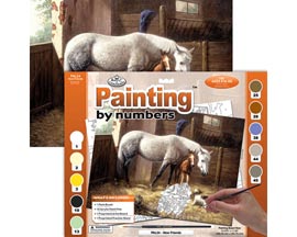 Royal & Langnickel® Painting by Number™ Large Adult Kit - New Friends