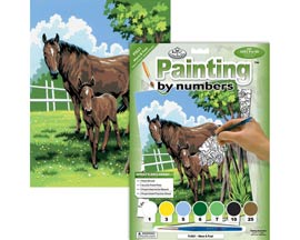 Royal & Langnickel® Painting by Number Small Junior Kit - Mare & Foal