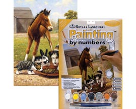 Royal & Langnickel® Painting by Number Small Junior Kit - Lunchtime with Friends