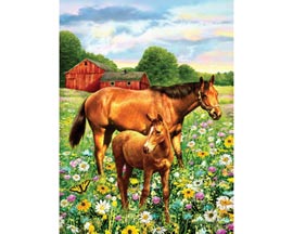 Royal & Langnickel® Painting by Number Small Junior Kit - Horse in Field