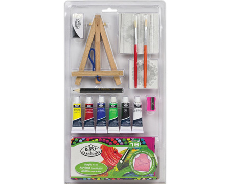 Royal & Langnickel® Mini Painting Art Set - 16 piece