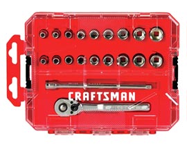 Craftsman® 20-Piece 1/4" Driver Socket Set