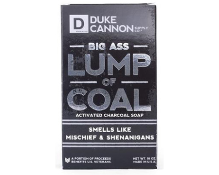 Duke Cannon® Big Ass Brick of Charcoal Soap - Lump of Coal